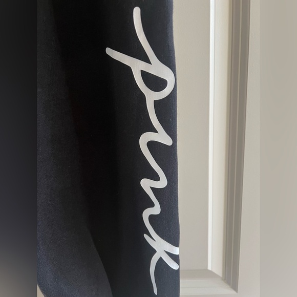 PINK Victoria’s Secret Women’s Black Everyday Lounge Classic Pants Size Small - Picture 2 of 7
